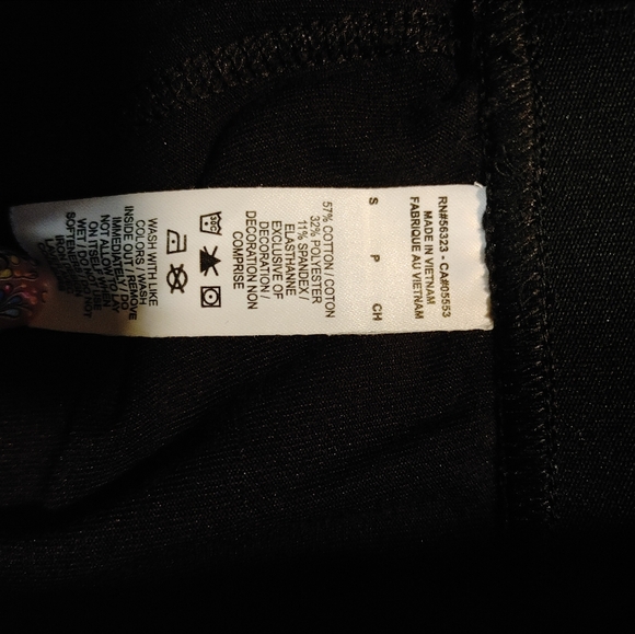 Nike Black and White Leggings Athletic Wear, Size Small - Picture 5 of 7